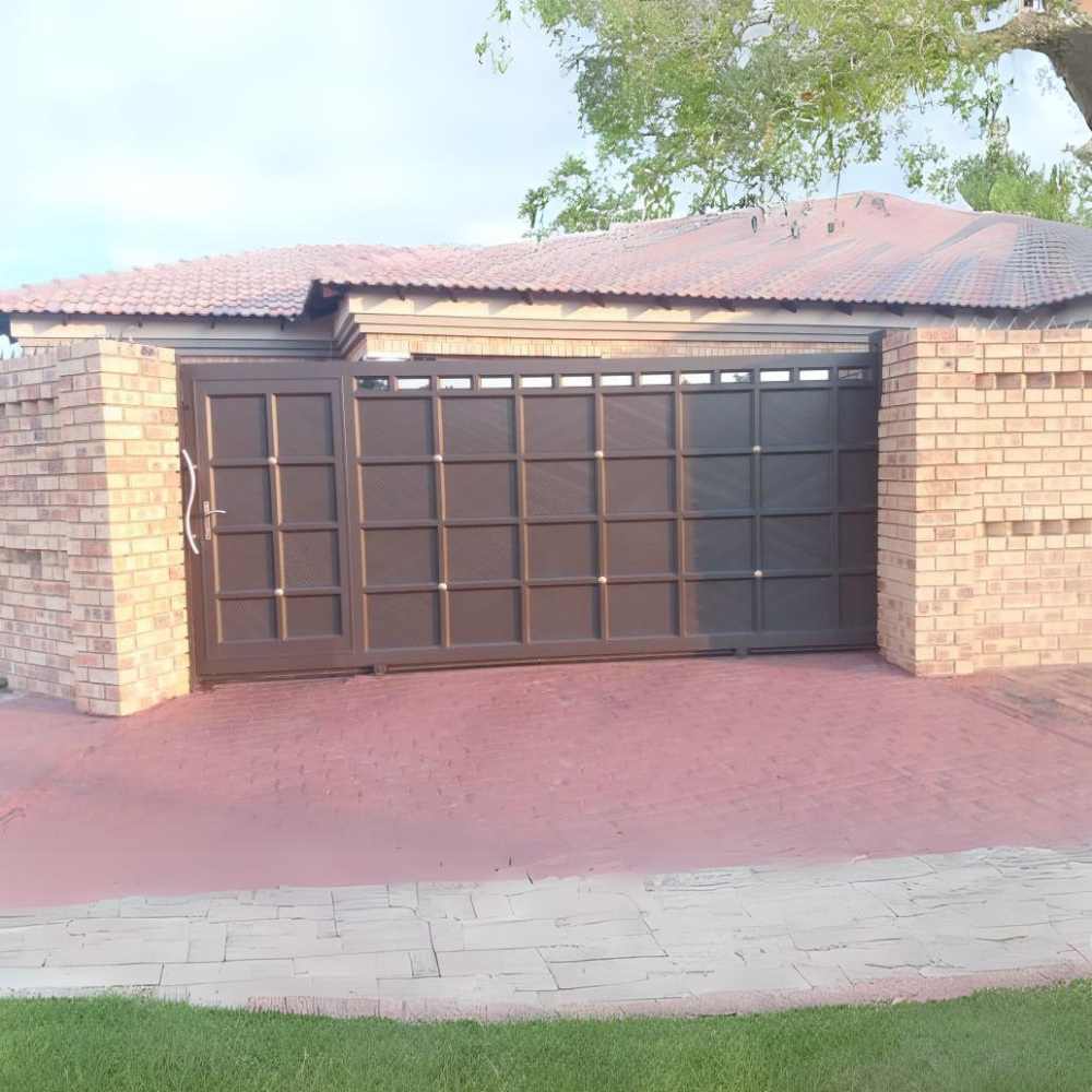 Steel Gate installation Steel Gate installation