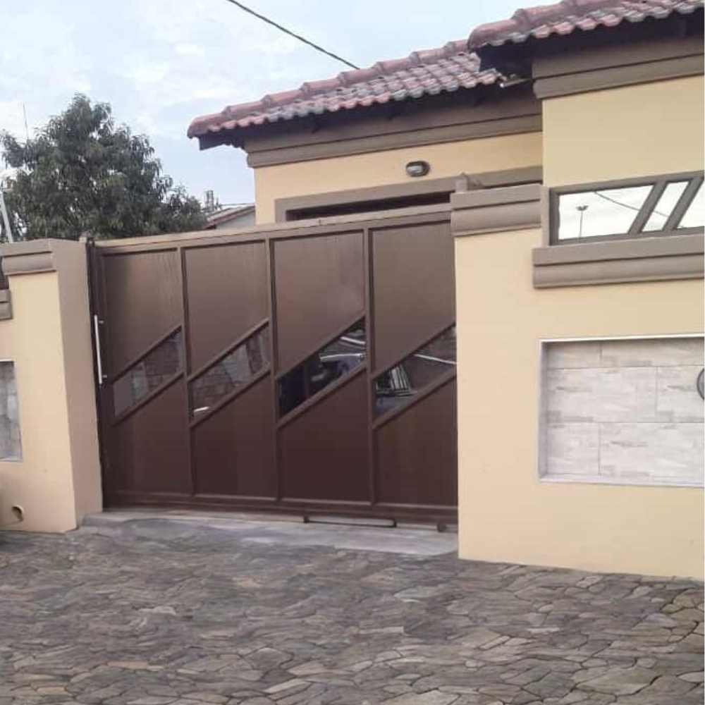 Steel Gate installation Steel Gate installation