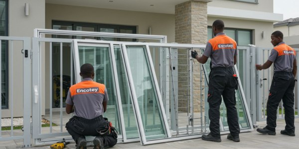 Aluminium Window, Door & Gate Installation in Johannesburg & Benoni by Encotey